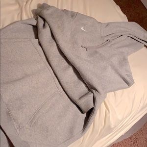 Nike Gray Overplus Hoodie